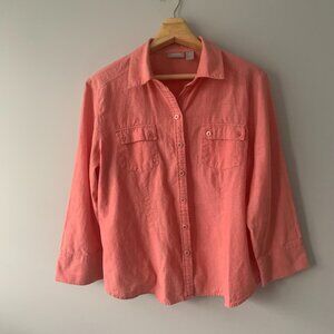 Chico's long sleeve blouse / shirt